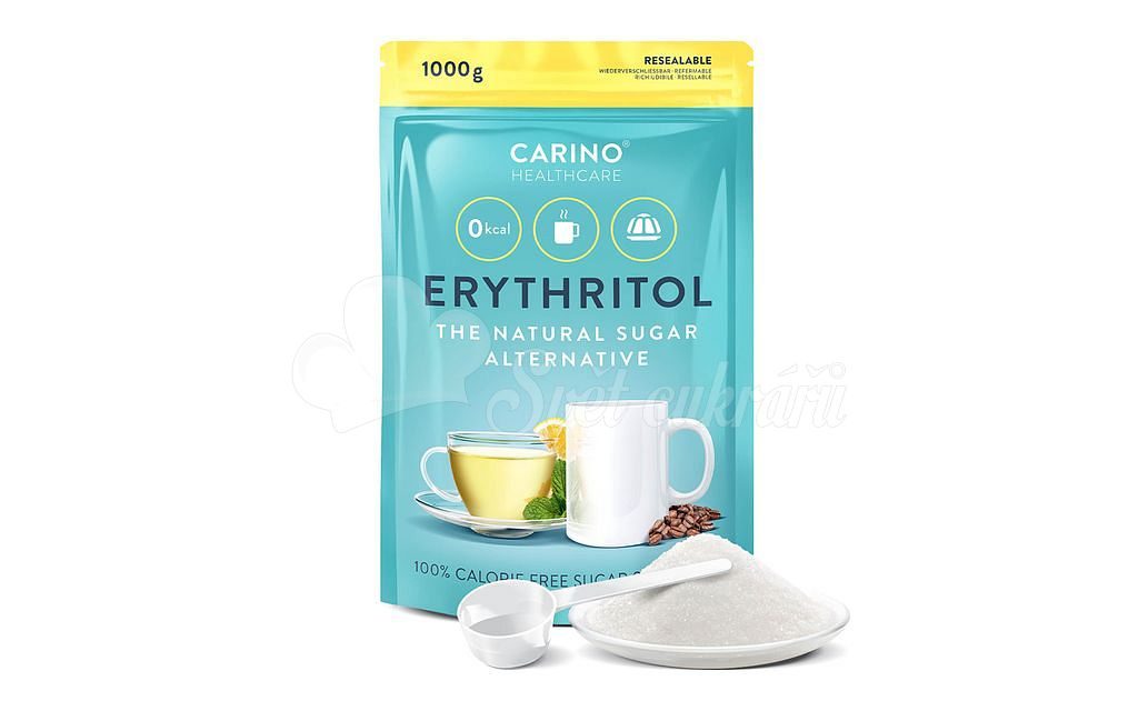 World of Confectioners - Erythritol - sugar substitute without calories - 1  kg - Carino® - Sugar - Raw materials