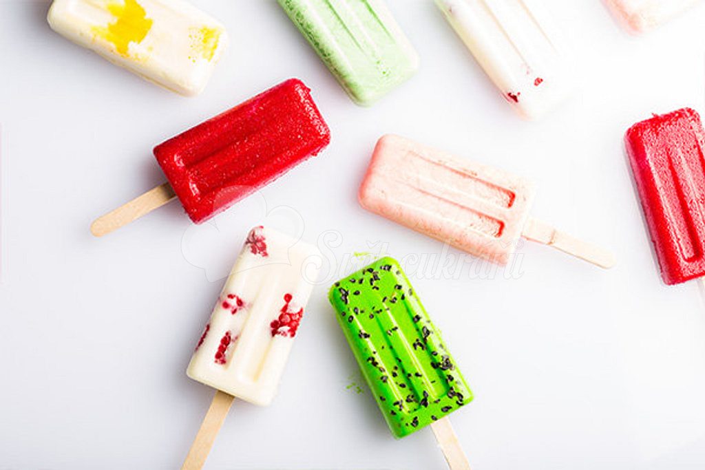 Silikonová forma na nanuky mini Vintage 180 ml na 4 ks - Silikomart -  Zmrzliny - - Svět cukrářů