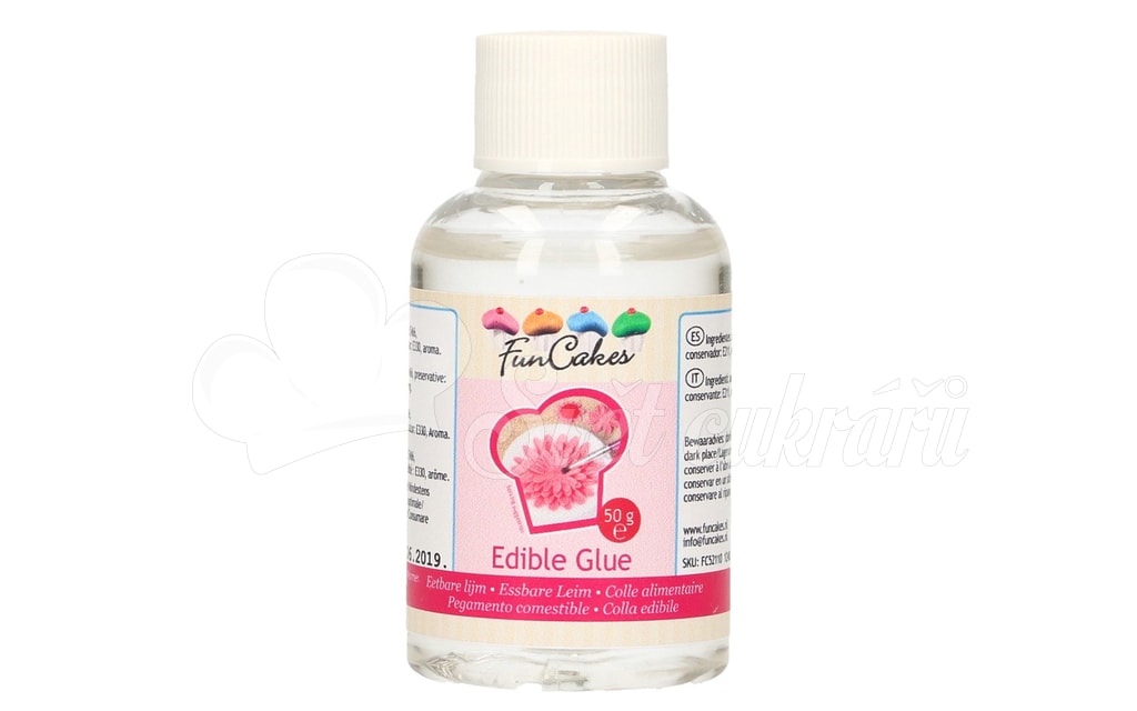 Jedlé lepidlo Edible Glue - 50 g - FunCakes - Jedlá lepidla - Suroviny -  Svět cukrářů