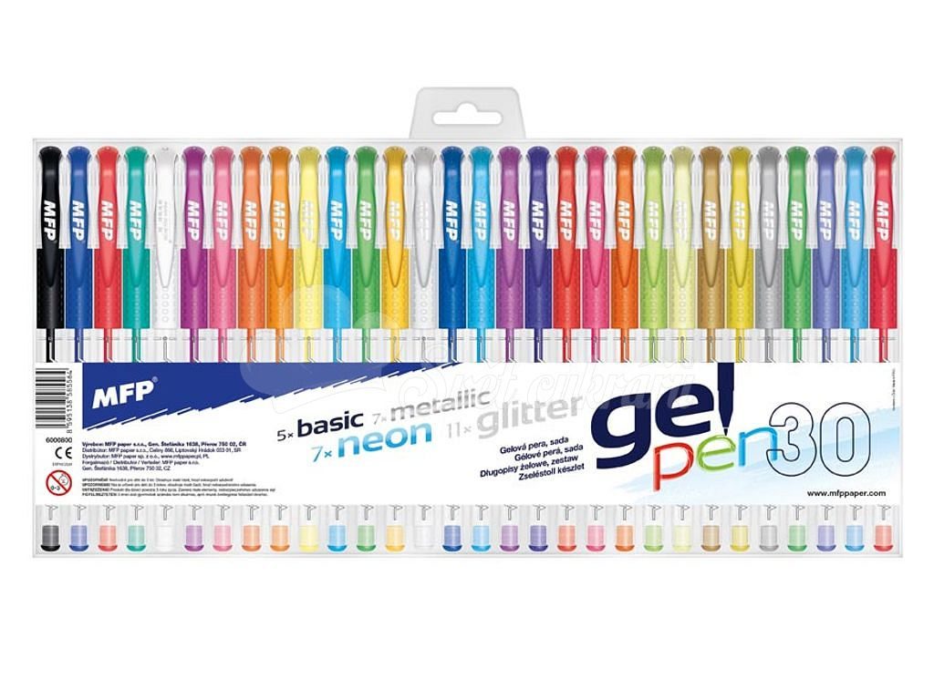 World of Confectioners - Set of 30 gel pens - 0.5 mm - MFP Paper - Pens and  pencils - Drawing and writing, Paper goods