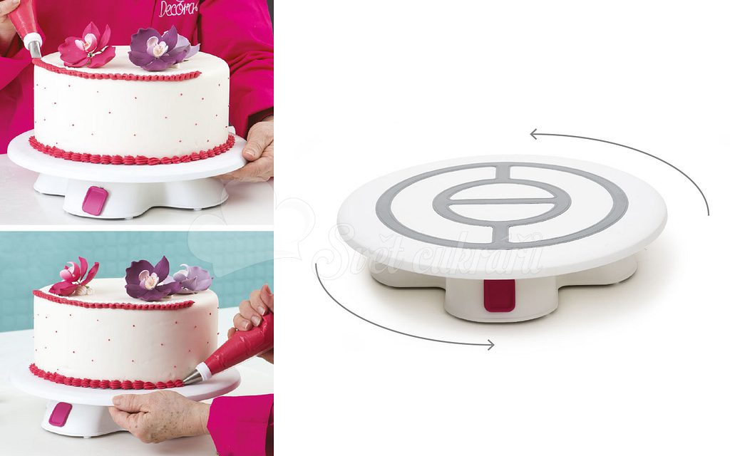 Profesional 32x7cm süteményes állvány - Decora - Forgó állványok  dekorációhoz (lazy susan) - Torta alátétek, állványok, szalagok, Cukrászati  eszközök - Cukrász világ