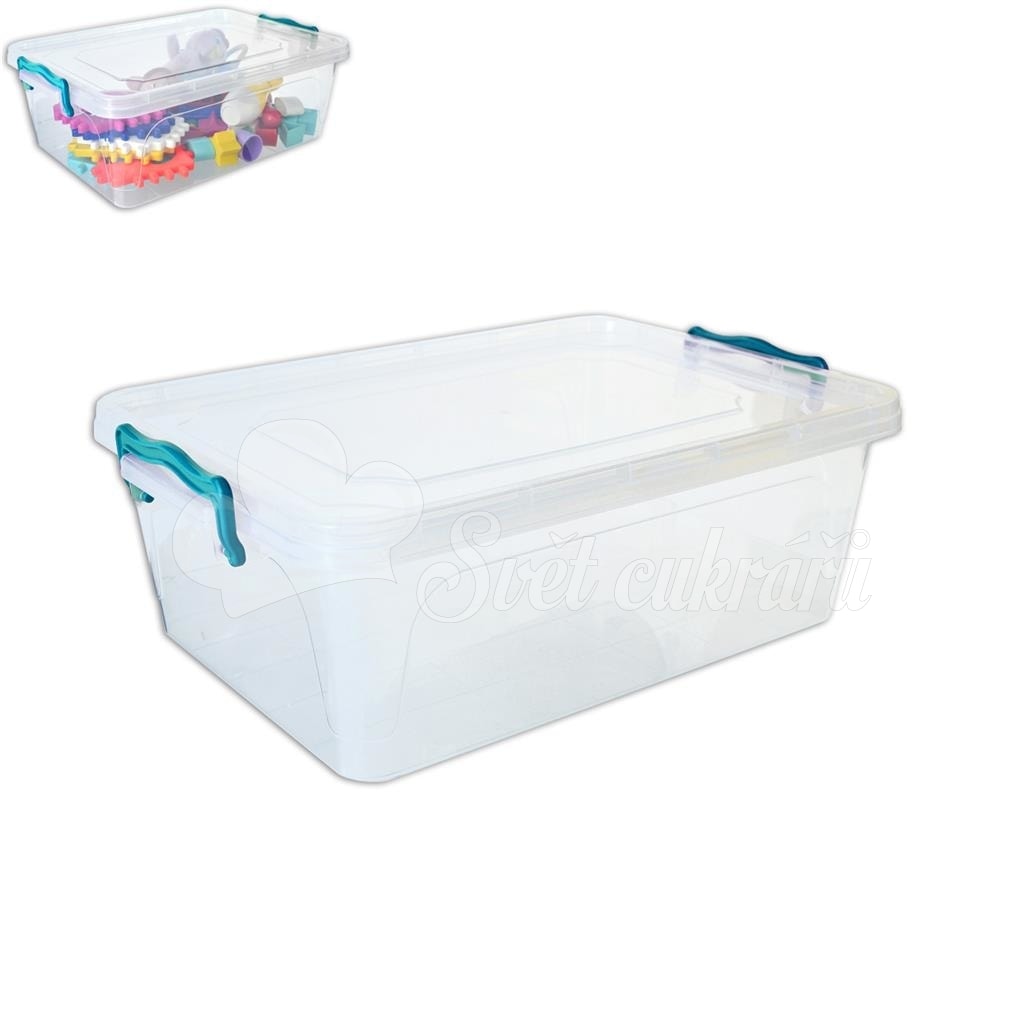 Box plast multi obdelník nízký 10 l - ORION - Plastové boxy a dózy -  Ukládání potravin, Kuchyňské potřeby - Svět cukrářů