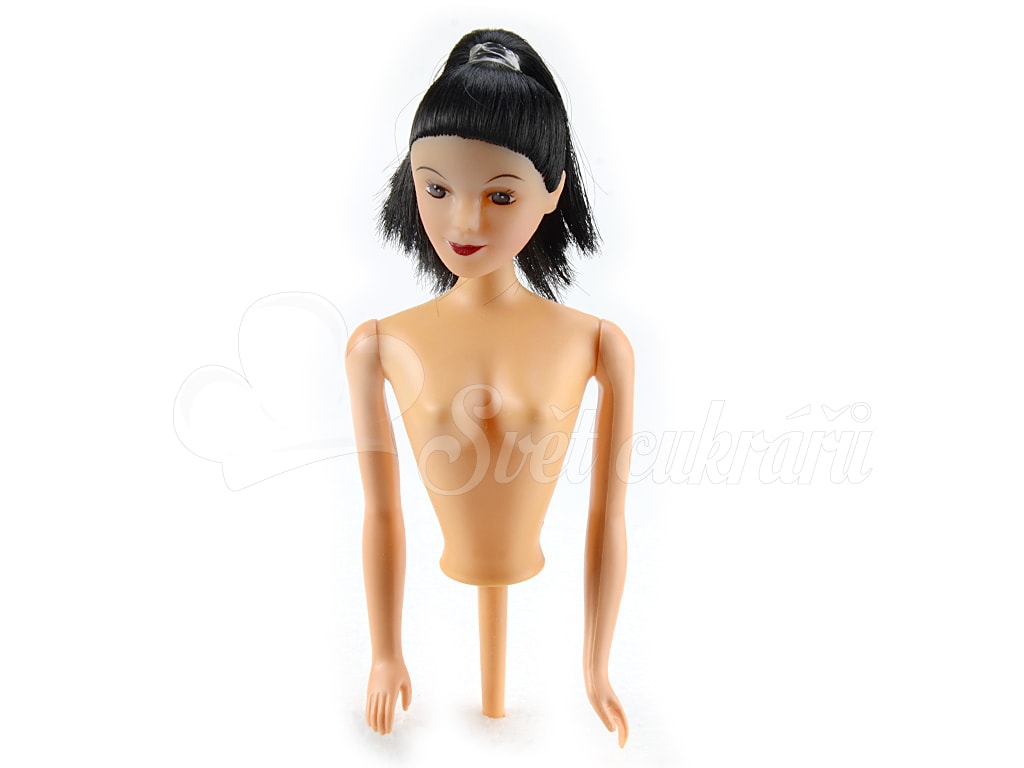 Beszúró Barbie baba - fekete hajú - PME - Emberi test - Modellezési  segédeszközök, Cukrászati eszközök - Cukrász világ