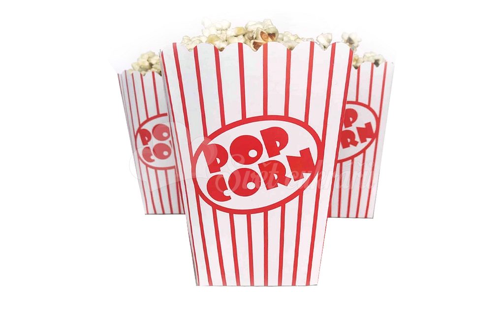 Popcorn dobozok - kicsi 8 db - UNIQUE - Csészék, poharak, bögrék - Edények,  Konyhai eszközök - Cukrász világ