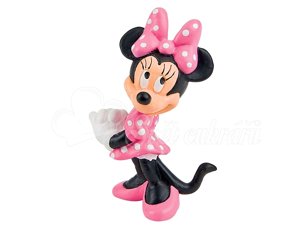 Myška Minnie - figurka Minnie Mouse Disney - Bullyland - Figurky dětské -  Dekorace a figurky na dorty, Cukrářské potřeby - Svět cukrářů