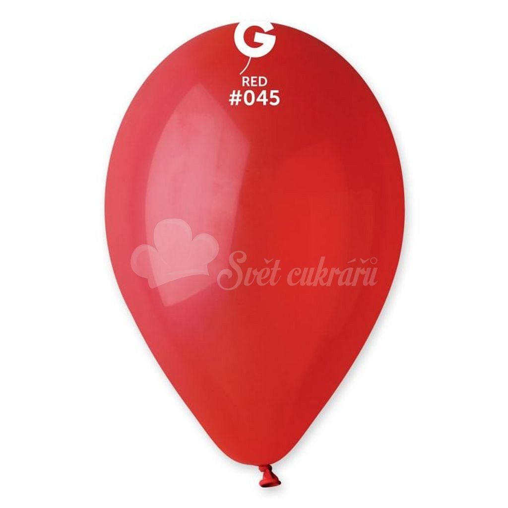 Balonky 100 ks červené 26 cm pastelové - SMART - Balónky - Oslavy a party  dekorace - Svět cukrářů