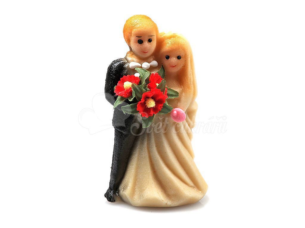 Esküvői pár - marcipán torta figura - Frischmann - Marcipán figurák -  Marcipán, Alapanyagok - Cukrász világ
