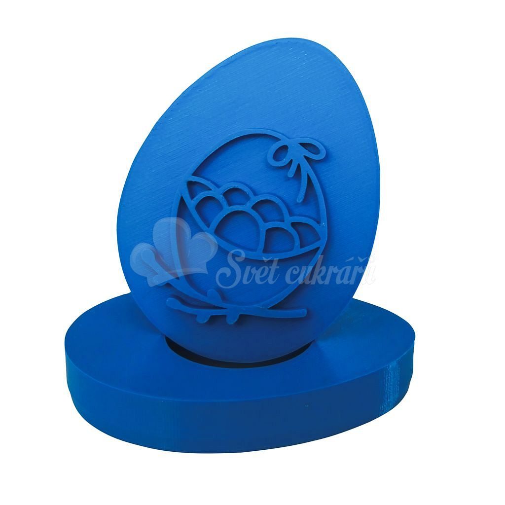 Műanyag 3D sütivágó Tojás kosárral - 5 cm - České nádobí - 3D kiszúrók -  Kiszúrók, Sütéshez - Cukrász világ