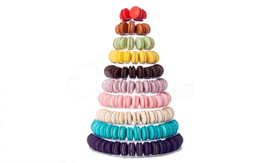 World of Confectioners - Macaron Tower 10 tiers - Everything for macaroons  - Pastry necessities