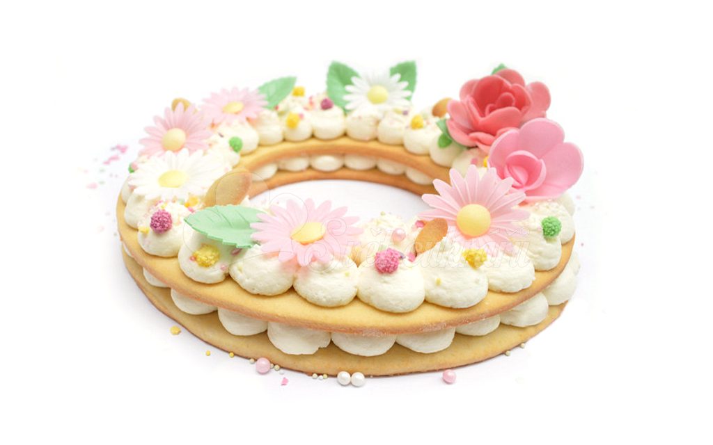 Tortaforma virágmintás tortákhoz - szív és koszorú - PME - Stencilek és  sablonok - Torta figurák és díszek, Cukrászati eszközök - Cukrász világ