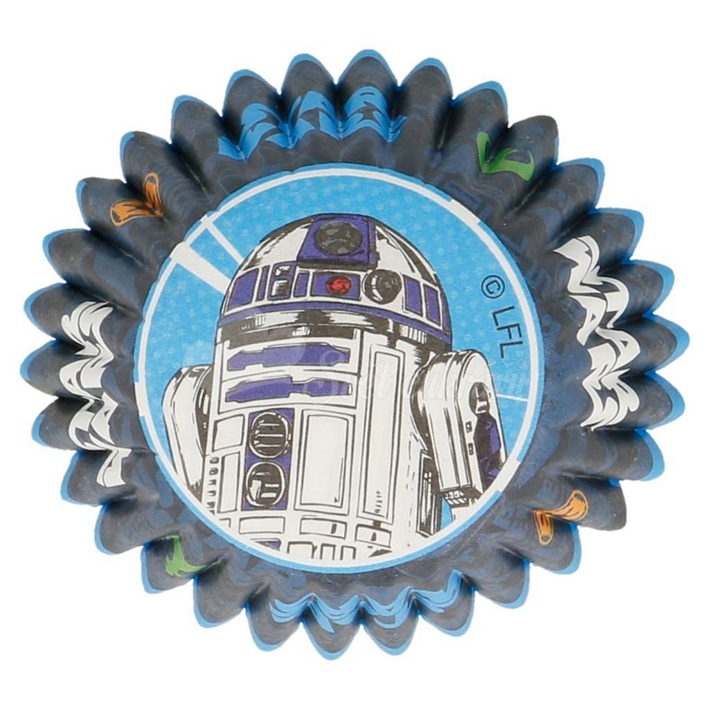 Košíčky na bonbóny, pralinky a minimuffinky - R2-D2 Star Wars - 60 ks -  Stor - Košíčky na muffiny malé - Cukrářské košíčky na pečení, Na muffiny a  cupcakes, Na pečení - Svět cukrářů