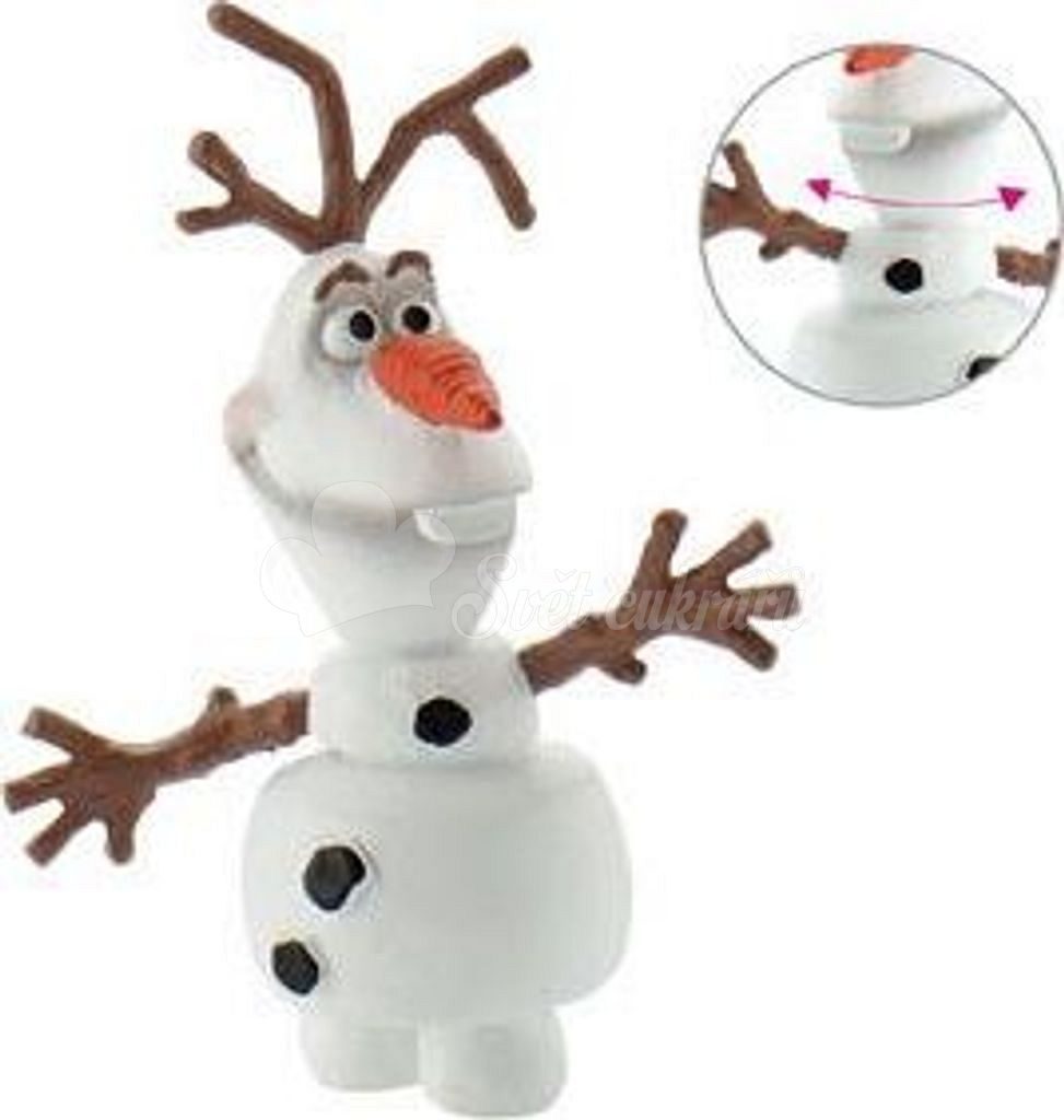 Olaf, sněhulák z Frozen od Disney - figurka na dort - Overig - Dekorace a  figurky na dorty - Cukrářské potřeby - Svět cukrářů