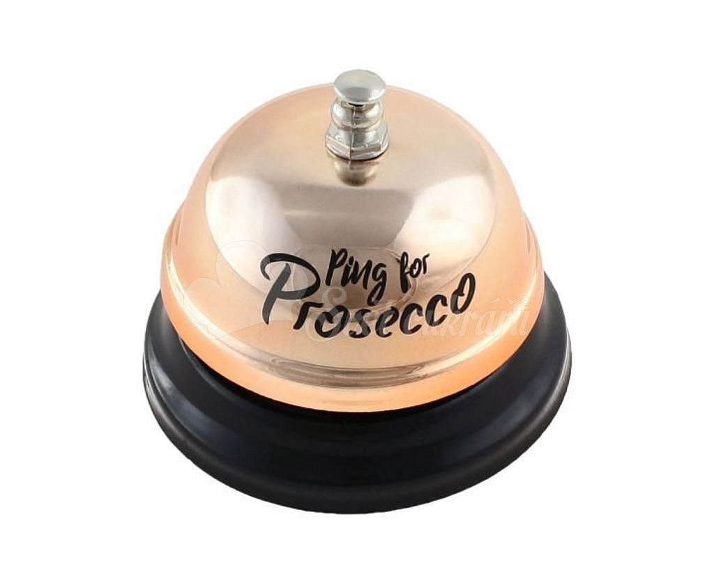 Asztali csengő "Ring for Prosecco" - GoDan - Vicces játékok, kiegészítők -  Ünnepségek és partik - Cukrász világ
