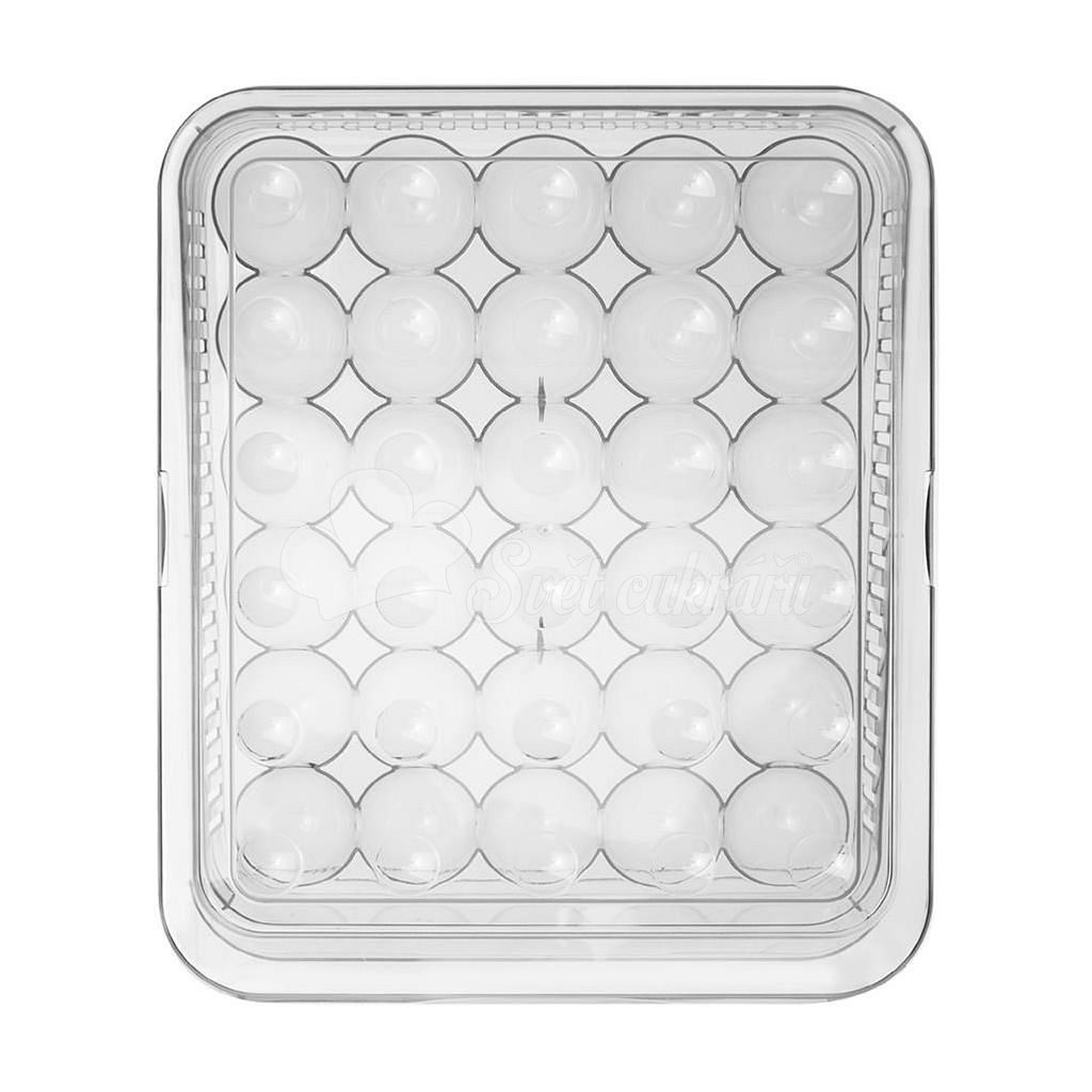 Svet cukrárov - Plastová škatuľa na vajcia 30 - ORION - Plastové boxy a  dózy - Uchovávanie potravín, Kuchynské potreby