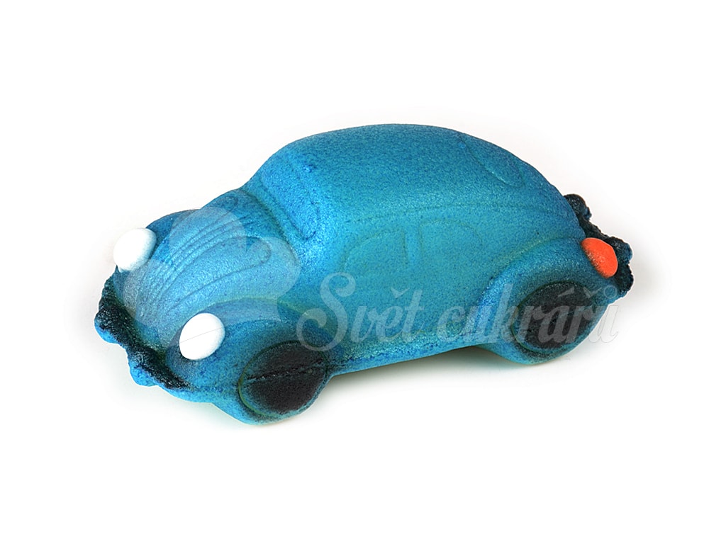 Svet cukrárov - Autíčko VW Beetle Brouk - marcipánová figúrka na tortu -  Frischmann - Marcipánové figúrky - Marcipán, Suroviny