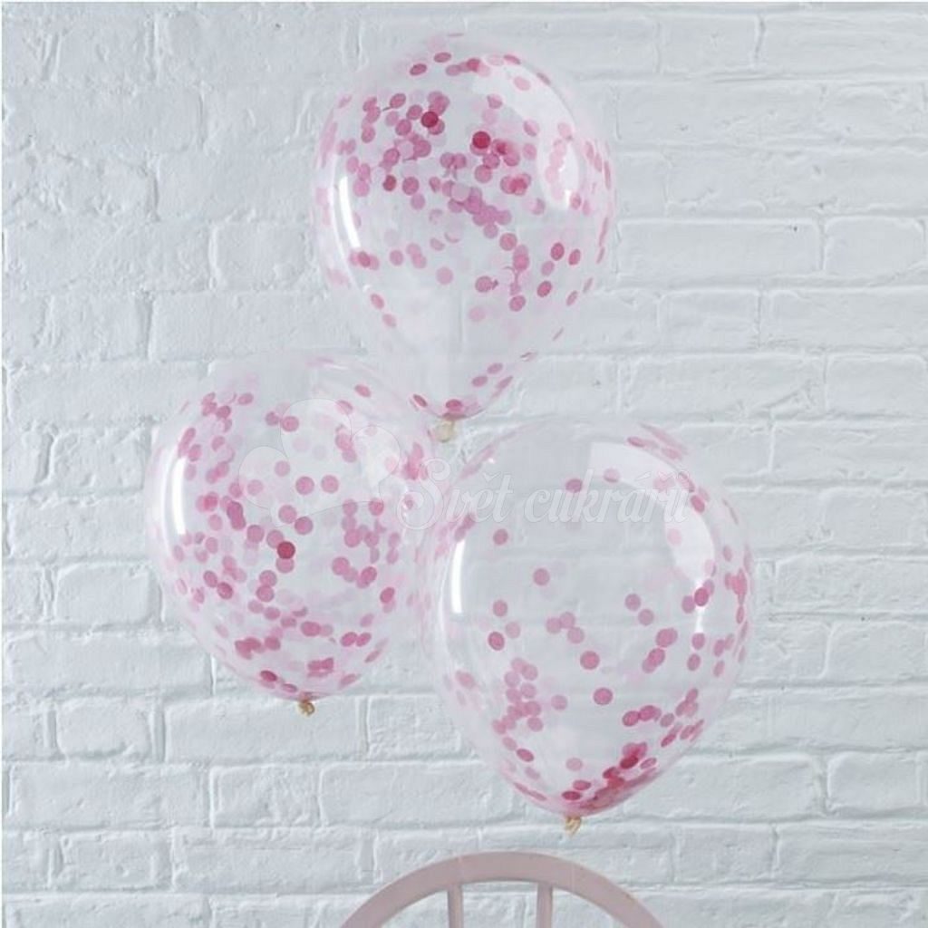 World of Confectioners - Balloons 6 pcs 30 cm - transparent with