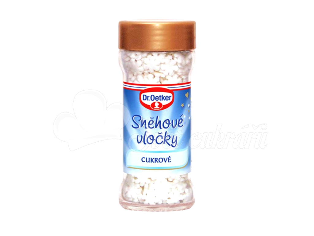 World of Confectioners - Snowflakes - sugar - Dr. Oetker - Flakes -  Confectionery decorating and sprinkles, Edible decoration, Raw materials