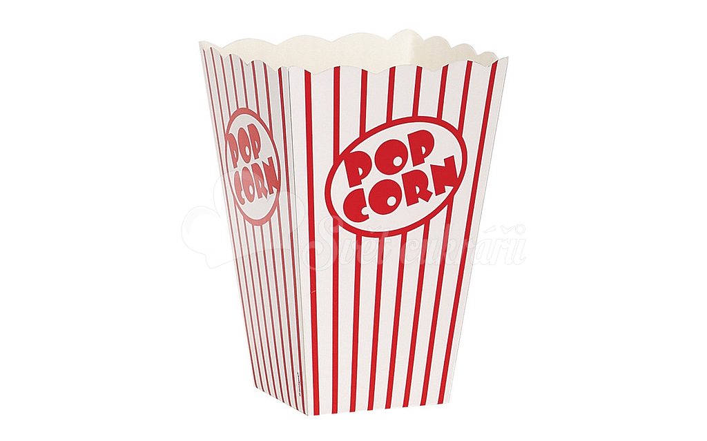 Popcorn dobozok 10 db - UNIQUE - Csészék, poharak, bögrék - Edények,  Konyhai eszközök - Cukrász világ