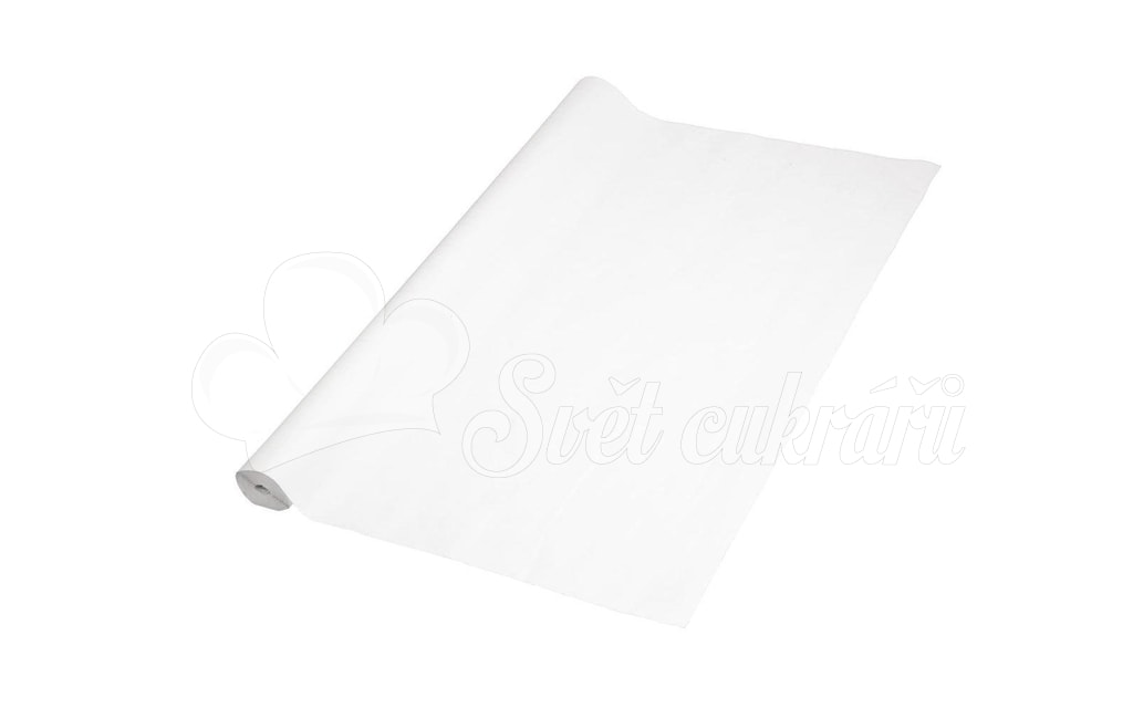 Eldobható asztalterítő, hengerelt fehér papír 10 x 1,2 m - MAZUREK -  Edények - Konyhai eszközök - Cukrász világ