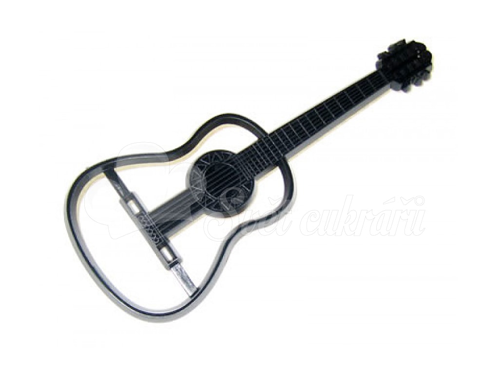 Svet cukrárov - Acoustic Guitar (Gitara) - Patchwork Cutters - Patchwork  vytlačovače - Modelovacie pomôcky, Cukrárske potreby