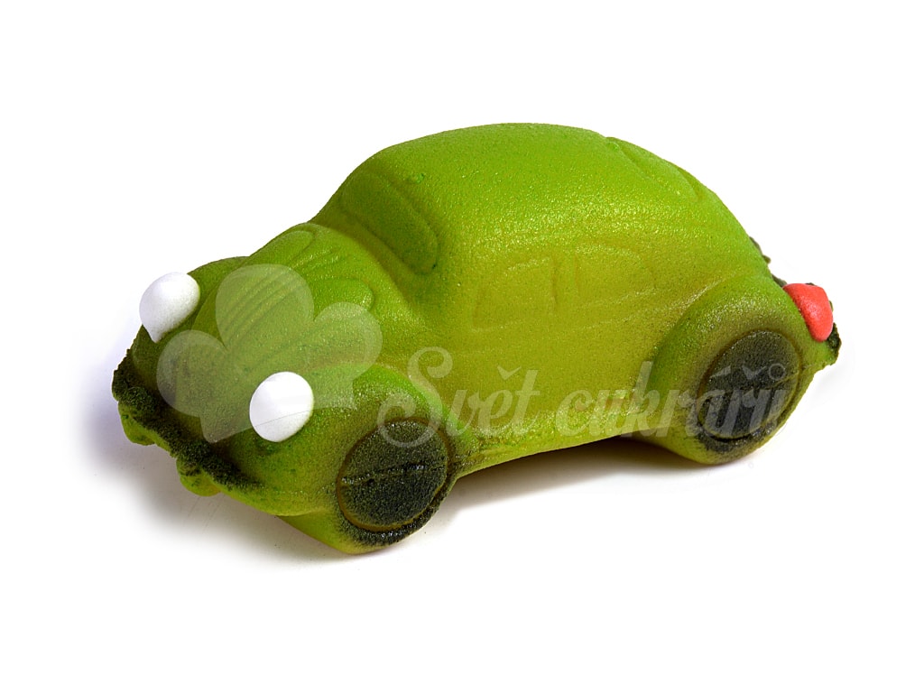 World of Confectioners - Car Beetle red - marzipan cake topper - Frischmann  - Marzipan figurines - Marzipan, Raw materials