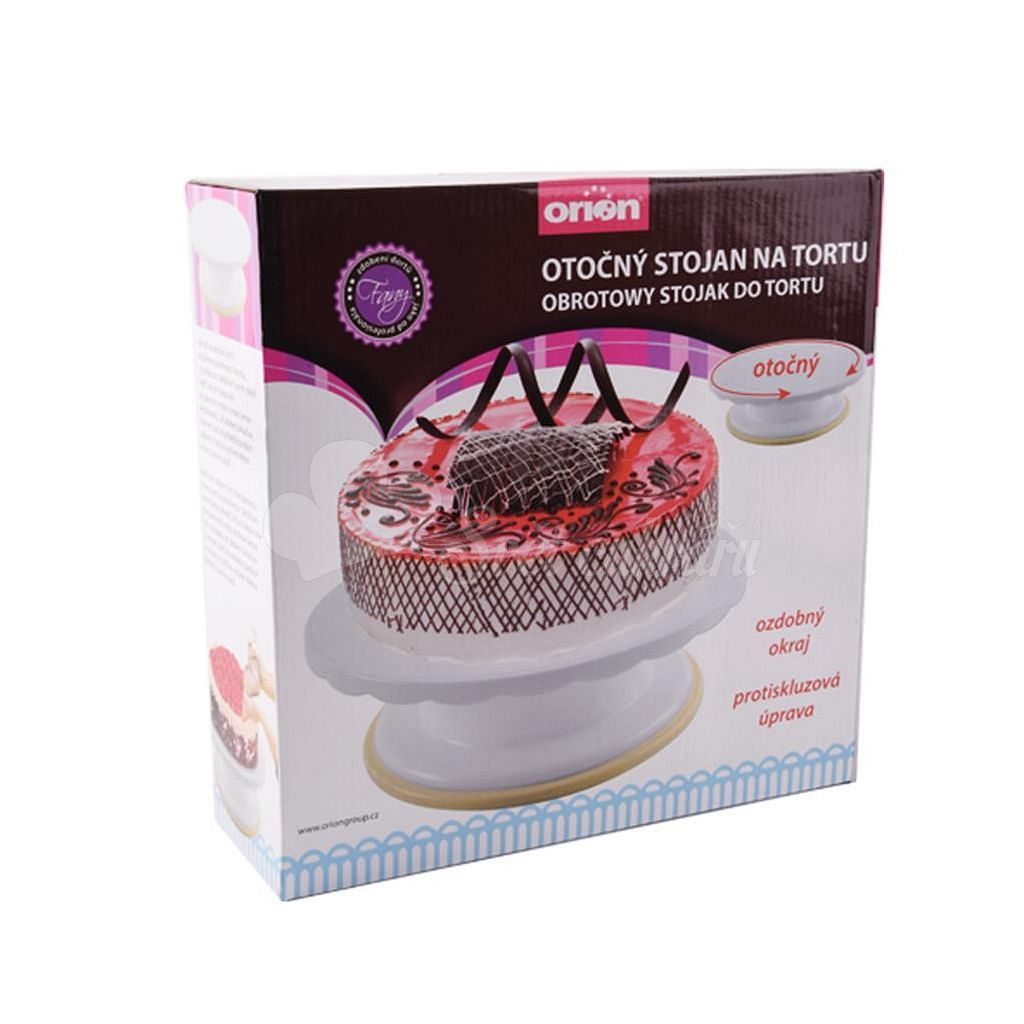 Torta díszítésére forgató állvány műanyag 28 cm - ORION - Forgó állványok  dekorációhoz (lazy susan) - Torta alátétek, állványok, szalagok, Cukrászati  eszközök - Cukrász világ