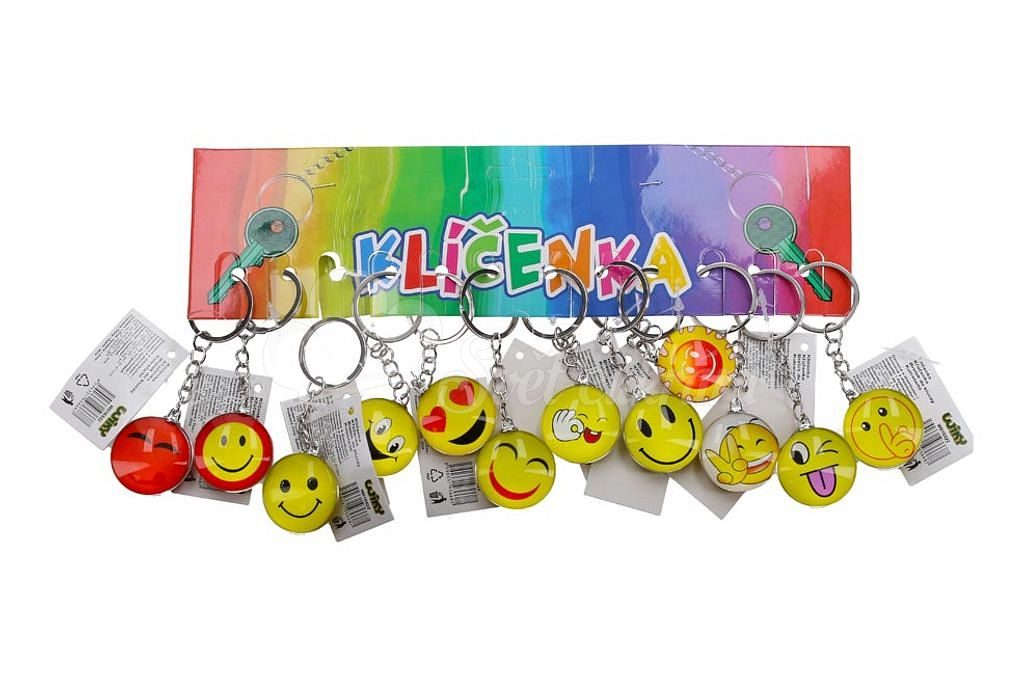 Smiley kulcstartó - különböző minták - Wiky - Vicces játékok, kiegészítők -  Ünnepségek és partik - Cukrász világ