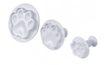 Paw Plunger Cutters Set of 3