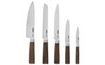 Wooden Handle Kitchen Knife Set - 5 Pieces
