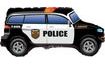 Fólialufi AUTO POLICE 60 cm-es lufi