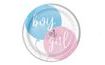 Talíře Gender Reveal "Kluk alebo Holka" - "Boy or Girl" 22cm, 8ks