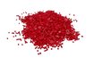 Cukrové posypky – červené perleťové konfety, 1 kg