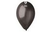 Balonky metalické 100 ks černé - průměr 26 cm