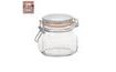 BELA Glass Patent Jar 0.5 L Low