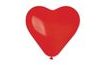 Piros szív alakú lufi 1 db