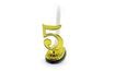 Birthday cake set - digits 5 and candle