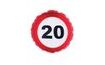 Foil Balloon Traffic Sign 20 - 46 cm