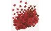 Confetti for the table stars red - 14,7g