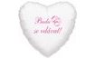 I'm getting married foil balloon white