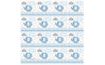 Balící papír umbrellaphants Baby shower- Kluk / Boy 76 cm x 154 cm