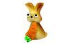 Bunny with carrot - marzipan figurine
