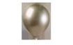 Chromovaný MINI Balónek - 13 cm - lesklý prosecco - 1ks