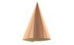 Metallic Rose Gold Paper Hats - 6 pcs