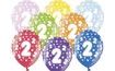 Strong 30 cm Metallic Balloons Mix - Birthday No.2