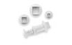 Piston prickers set square set - 3pcs
