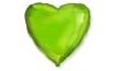 Foil balloon 45 cm Heart lime green