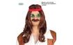 Hippie Wig and Moustache