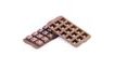 Chocolate moulds on a sheet - Cubo