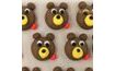 Brown Teddy Bear Sugar Decorations