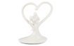 Wedding cake topper - abstract couple in a heart